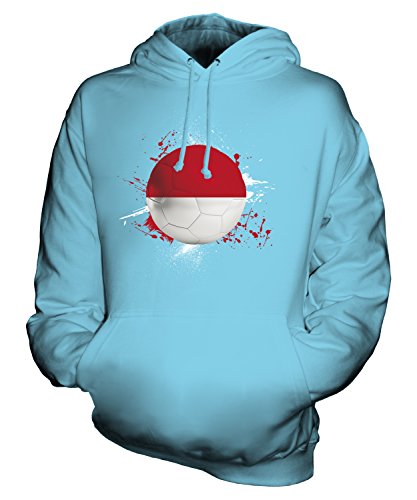 Sweat pull à capuche homme femme Indonésie Football sport décontracté