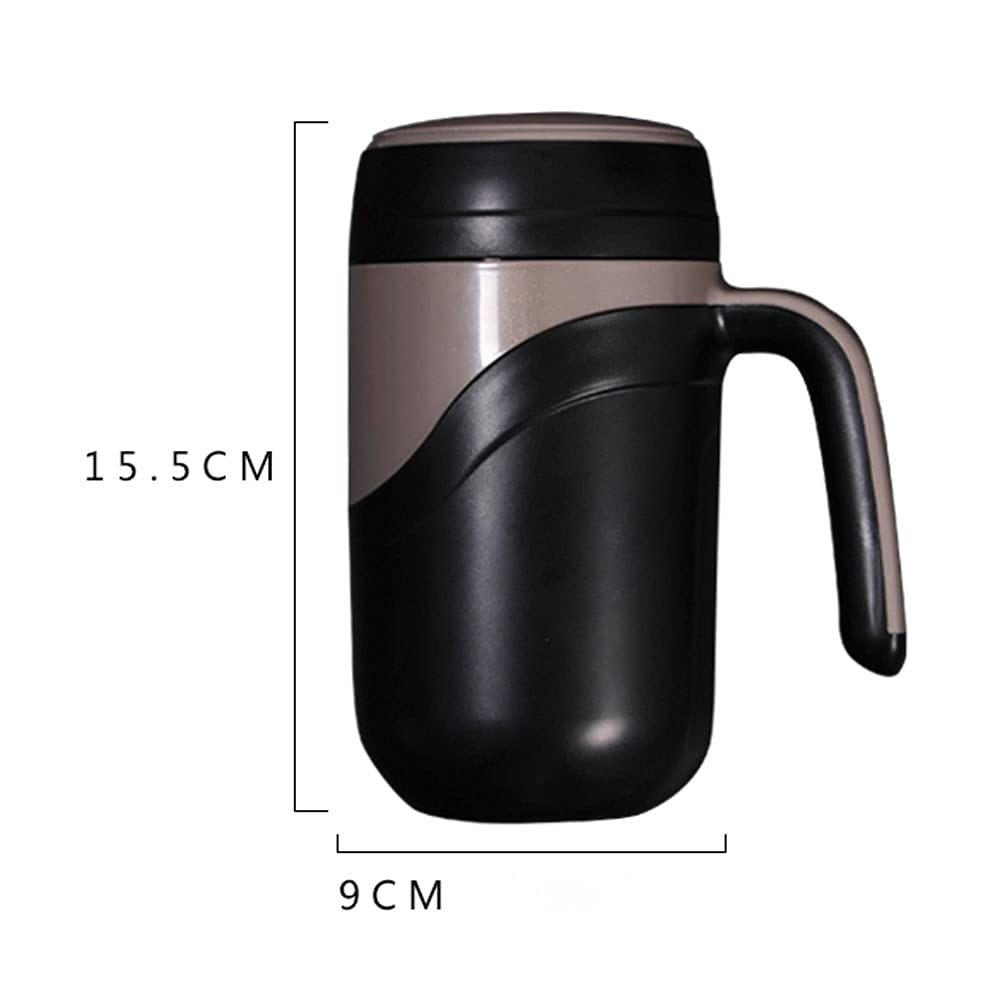 380 ml ceramiczny wewnętrzny termos próżniowy przenośny termiczny kubek do kawy izolowany kubek do pracy i podróży