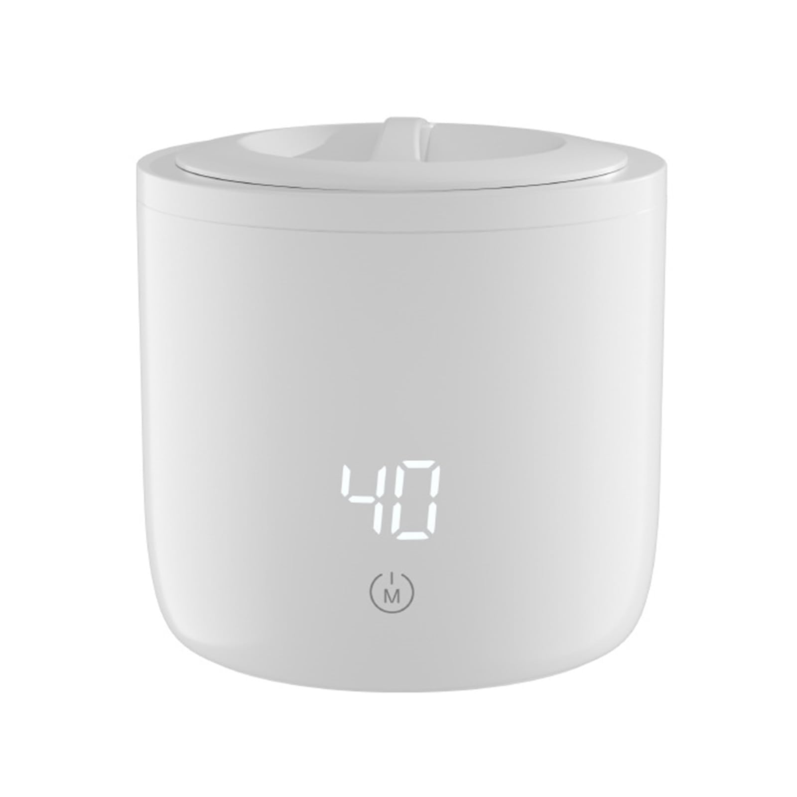 Calentador de biberones y esterilizador eficiente 2 en 1 con pantalla digital para nuevos padres y cuidadores durante viajes para la lactancia