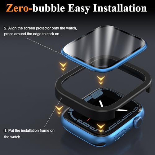 Image of Mr.Shield (2 Pack) Screen Protector for Apple Watch Series 6 5 4 44mm