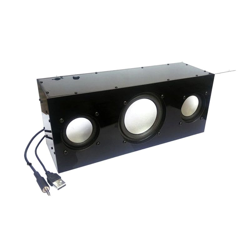 DIY zestaw do produkcji głośników stereo USB DC 5 V ciężki bas 2.1-kanałowy aktywny dźwięk mały głośnik produkcja