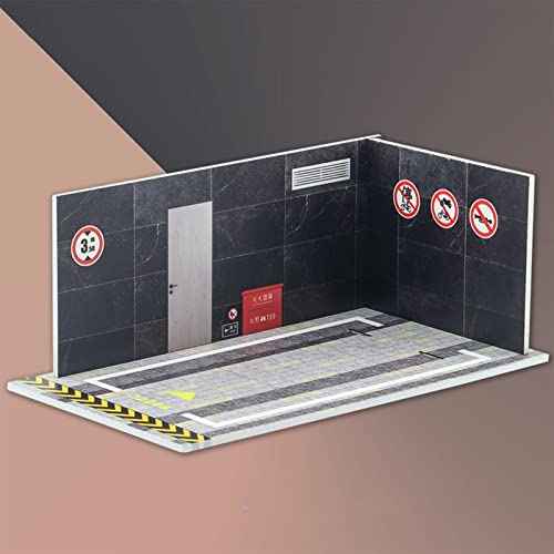 Image of 1:32 Parking Lot Model Car Diecast Garage for Diorama Collection Background 32208 Black Toys & Hobbies|Diecast & Toy Vehicles|Cars, Trucks & Vans|Contemporary Manufacture