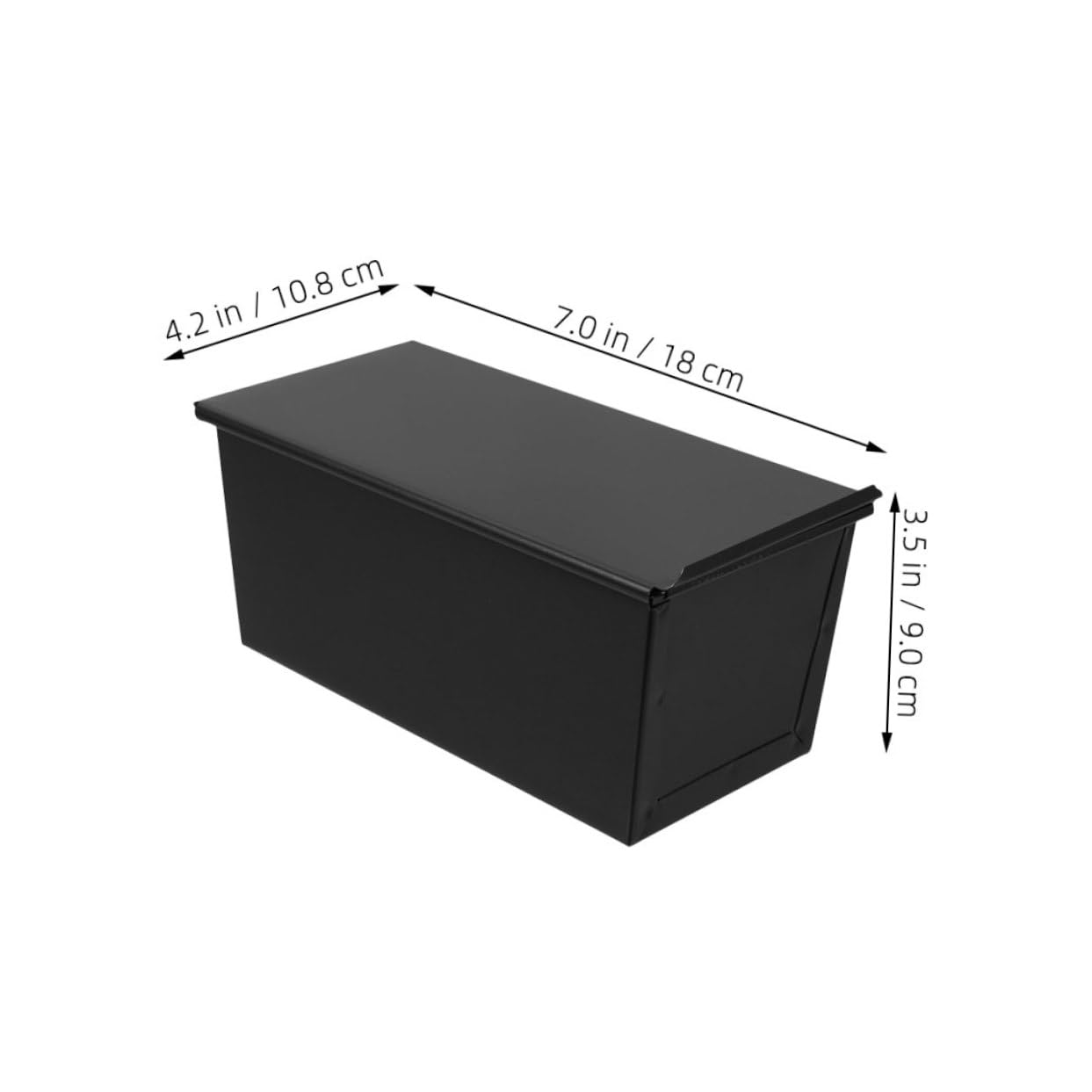 Cabilock 2 Moldes Para Tostadas Moldes Para Hornear Herramientas Y Suministros Para Hacer Pan Molde Para Pan Con Tapa Molde Para Hornear Tostadas Antiadherente Hierro