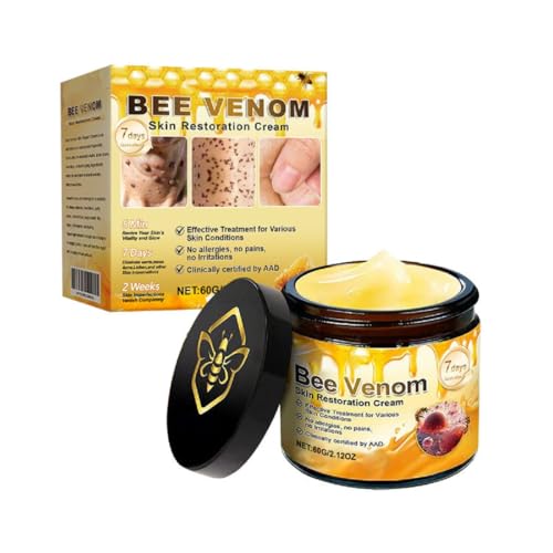 Bee Venom Skin Treatment Cream, Wrinkle Removal & Firming Anti-Aging Bee Venom Skin Restoration Comprehensive Cream. (1)