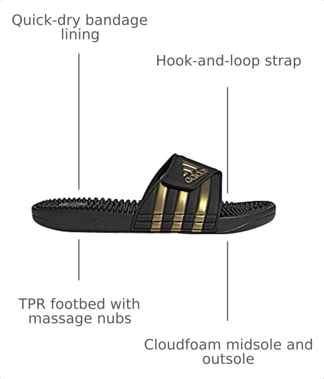 Image of adidas Men's Adissage Slide Sandals