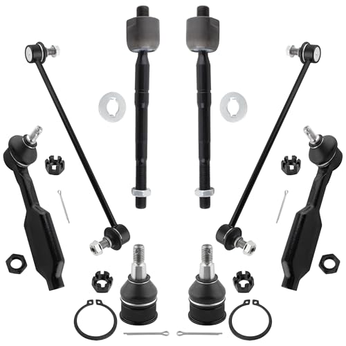 BOXI (Set of 8) K80606 K750304 ES800225 EV800226 Front Ball Joints Sway Bars Tie Rods Kit Fits for Honda Odyssey 2005-2006 / Odyssey 2007-2009 Touring Models by BOXI - Used condition - US$35.80