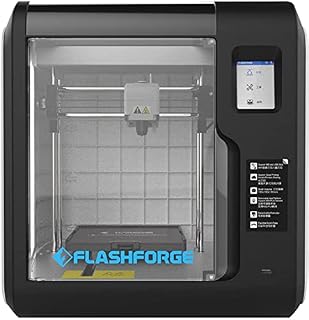 Flashforge Adventurer 3 3D Printer with 150x150x150mm Printing Size, Built-in HD Camera, Leveling-Free with Quick Removable Nozzle and Heating Bed, Wi-Fi Cloud Printing