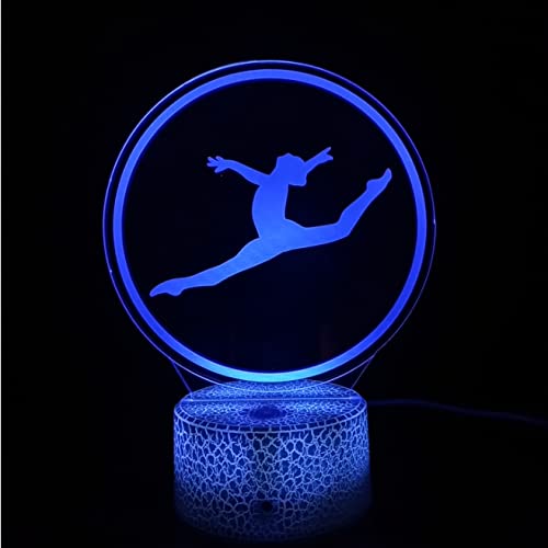 SWTZEQ Luce notturna 3D, luce notturna a LED Modello di vaso luce d'illusione lampada da tavolo, 16 colori che cambiano lampada USB, per regali di Natale Camera da letto Giocattoli per bambini