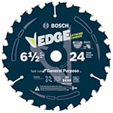 Bosch DCB624 6-1/2 in. 24 Tooth Edge Circular Saw Blade for General Purpose