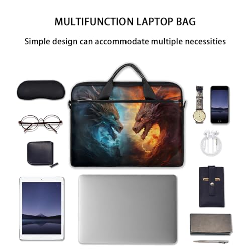 Funda para laptop de 15 pulgadas con correa ajustable miniatura 7