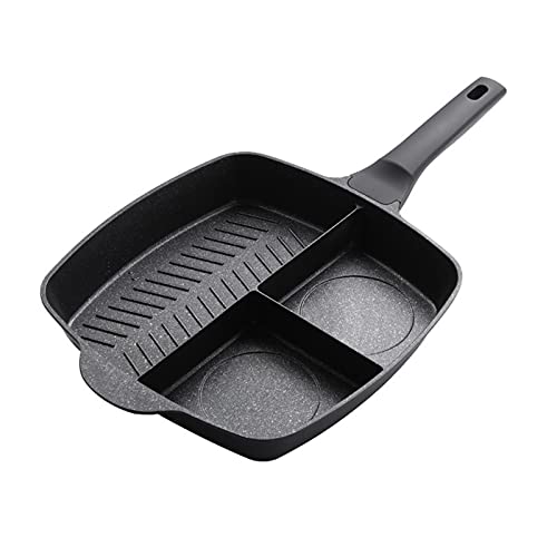 Sartén antiadherente de 3 pulgadas - 1 sartén para hacer crepes para cocinar wok, utensilios de cocina para desayuno, sartén para huevos, utensilios de cocina (color: C) (B)