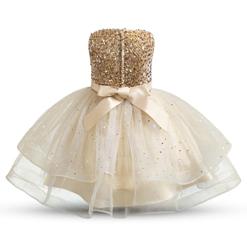 Nileafes Flower Girl Princess Dresses Birthday Party Ball Gown2