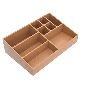 WoodenLab Wood Products Multifunctional Wooden Box, Cosmetic Box, Storage Box Original Pine Wood Compact Tea & Food Storage Desk Organiser Bin Box