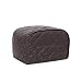 Unee1 Toaster Cover, Polyester Toaster Cover for Four Slice Toaster and Dust & Fingerprint Protection (L/12x11x8.5 inch/Coffee)