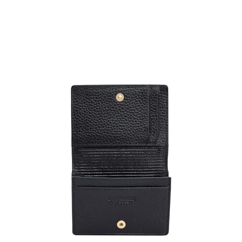 Image of Da Milano Leather Card Holder for Men & for Women - Black (10116OL)