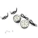 KIMISS 2X Car White 9‑SMD LED Daytime Running Light DRL Fog Lamp Head Bulbs, Super Bright, Energy Saving, KIMISSqzsxvip3go