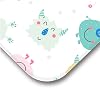 MiClassic 2in1 Rocking Bassinet One-Second Fold Travel Crib Portable Newborn Baby Fitted Sheet Waterproof Little Monster