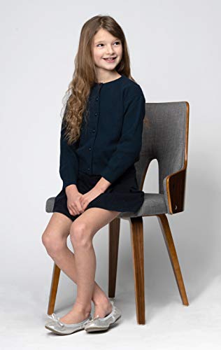 Julius Berger Girls White Cotton - Super Soft Feels Like Cashmere - Cardigan2