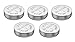Produktbild 5 x Renata Uhrenbatterien Silber Oxid Hergestellt In Der Schweiz 0% Quecksilber Lange Lebensdauer - Argenté, 5 x 377 ou SR626SW AG4