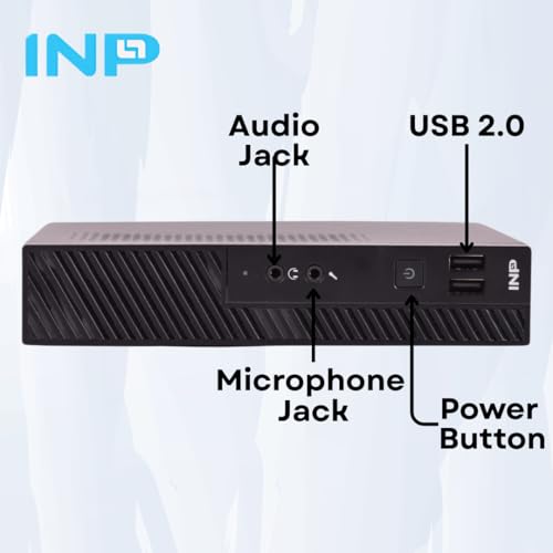 Image of INP S Series Core i3 10th Generation Processor Upto 4.30GHz | 8GB RAM | 512GB NVME SSD | 4 x USB Ports | HDMI + VGA Port | Dual Band WiFi | 1Gbps LAN | Windows 10