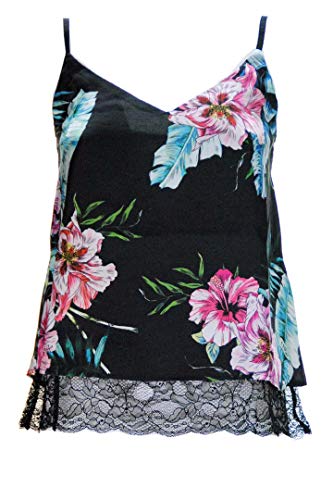 Morgan DE TOI Top Donna Nero Pizzo Floreale 191 OSPRI 44