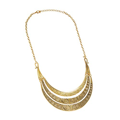 Preisvergleich Produktbild Bristol Novelty BA3224 Ägyptische Halskette, Gold