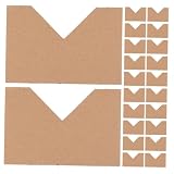 De marco: con su estructura simple, diseño reutilizable y tamaño adecuado, los protectores de marcos de fotos no dañarán sus marcos, de esquinas de marco