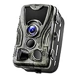 Cámara de caza al aire libre HC801A 0.3 alta velocidad disparo infrarrojo inducción grabadora de video impermeable 5000 mAh 1080P 20 MP IP65 activado para visión nocturna con cámara movimiento