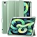 Produktbild Maledan Hülle Kompatibel mit iPad Air 5 2022 Hülle/iPad Air 4 2020 Hülle, Schutzhülle für iPad 10.9 Zoll 2022,Premium PU Leder Soft TPU Rückseite Folio Case Cover [Auto Schlaf/Weckfunktion]-Gras Grün