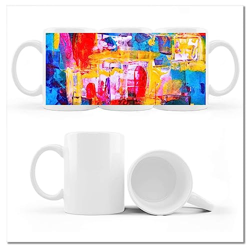 Kaffee-Teetasse Tasse mit Foto Vicki Abstrakt Nr. H4334M_Cup