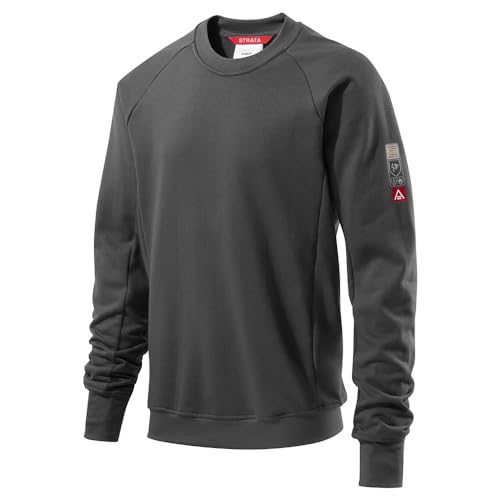 STRATA® Inherent Arc Flash & Flame Protective Sweatshirt (CAT 2, 24cal/cm)2