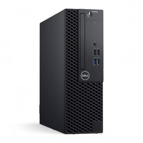 Dell Desktop SFF, Intel Hexa Core i7 up to 4.6GHz, 32GB RAM, 1TB NVMe SSD, Wi-Fi, BT, HDMI, OptiPlex 3070, Windows 11 Pro (Renewed)