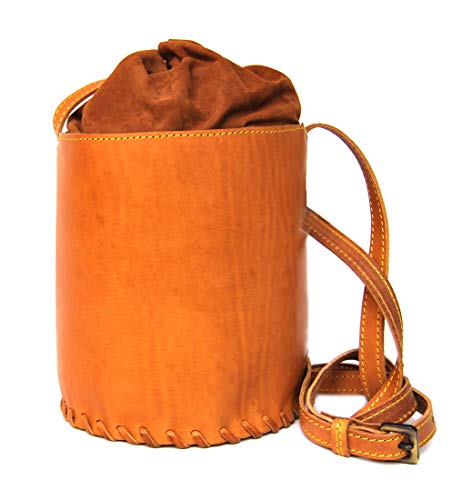 Borsa a secchiello, realizzata a mano - Personalizzata