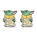 Baby Yoda Ohrring Yoda Schmuck Geschenk für Yoda Fans