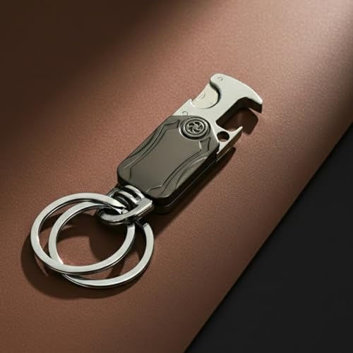 Image of THE MEN THING - Premium Stainless Steel Multicolor Keychain for Men & Boys