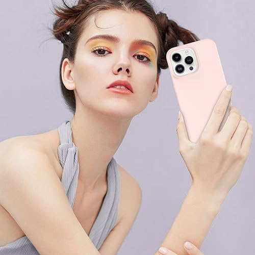 Coque iPhone rose antichoc BENTOBEN à bords surélevés - 7