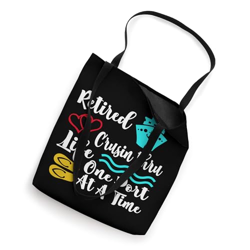 Bolso Tote Retired and Cruising Through Life miniatura 2