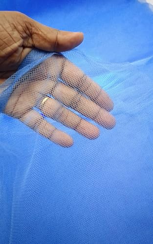 Image of Kinar Vala Small Mesh Open Well Covering Net UV Resistant Blue Color Large Size 5x5 Meter or 15x15 Feet | Restricts the Entry of Pets, Small Animals, and Birds Like Cats, Rats, and Bats