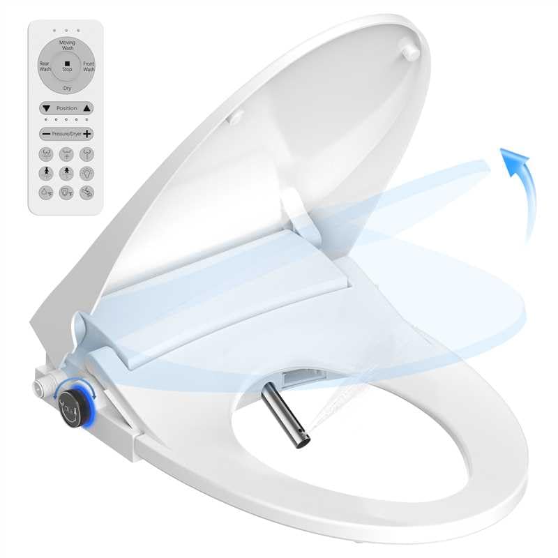 Jevinni 24V Low-Voltage Heated Bidet Toilet Seat with...