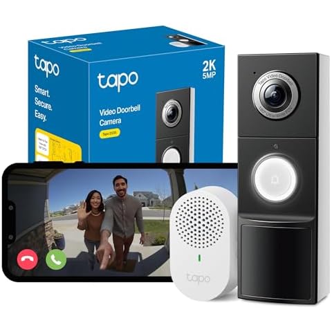 Tapo D235 2K 5MP Wireless Doorbell Camera Cover