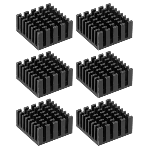 Disipador de calor de aluminio PATIKIL de 20x20x10 mm para chip y CPU