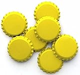 Home Brew Ohio Crown Caps with Oxy-Liner-576 Caps Yellow