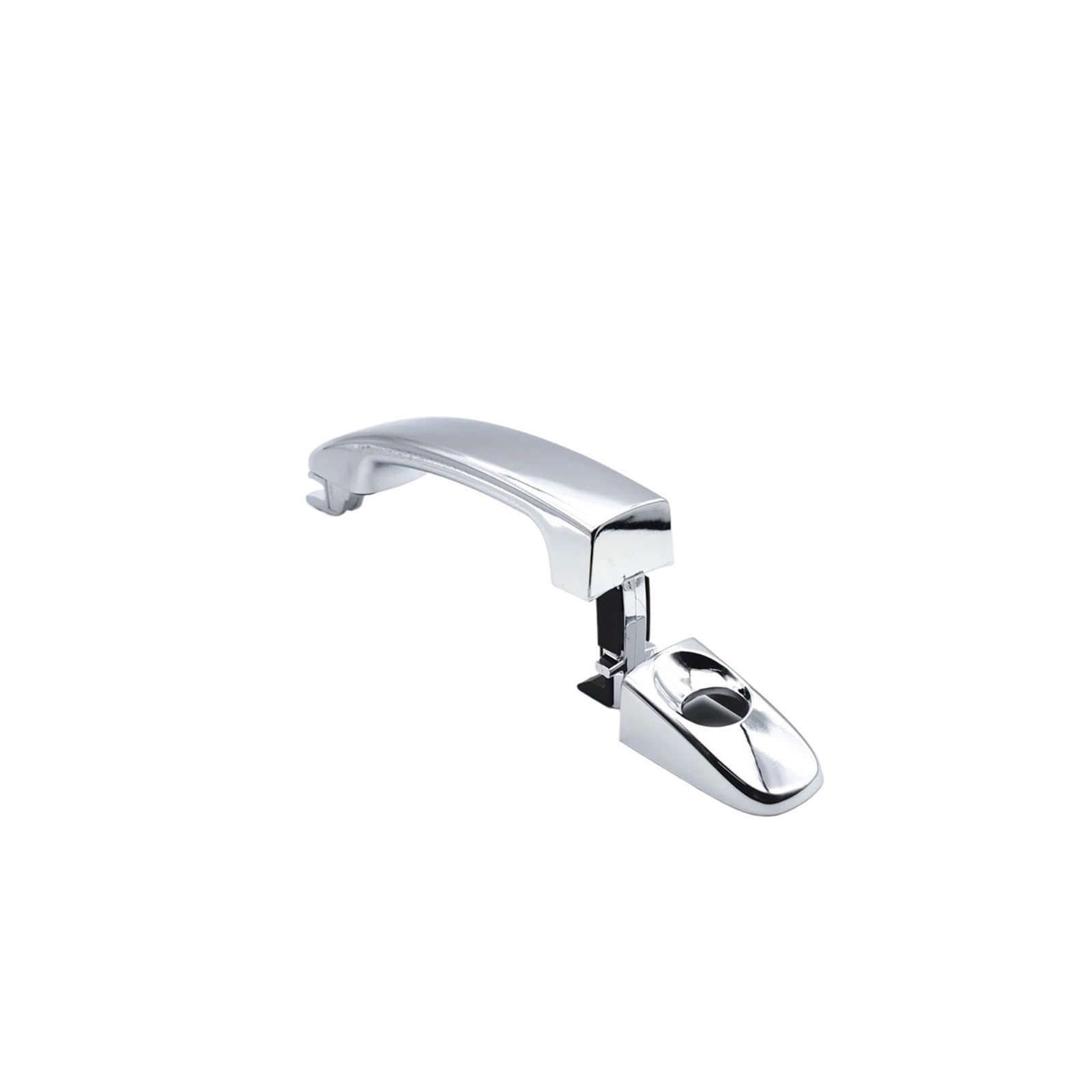 GCHGFJFD Chrome Outer Door Handle Exterior Door Handle 2012-2019 Compatible with Ranger T6 T7 & BT50(Only Handle)
