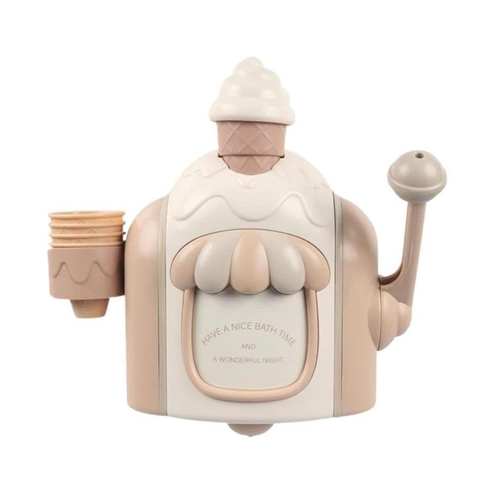 Giocattolo for bagnoschiuma gelato fai-da-te con creatore di schiuma