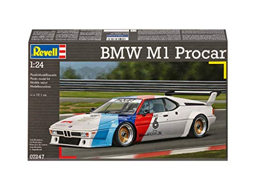 Preisvergleich Produktbild Revell 07247 - Modellbausatz - BMW M1 Procar im Maßstab 1:24