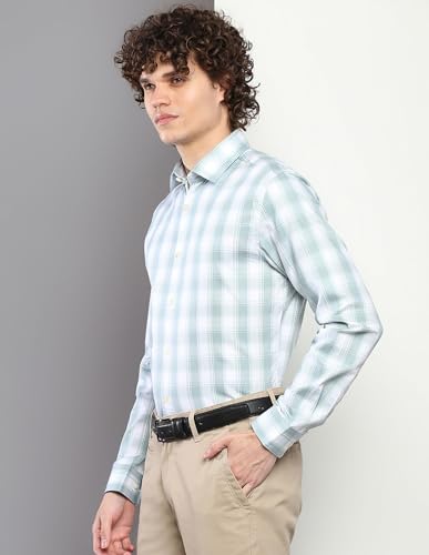 Image of Calvin Klein Department3251 Checked Slim Fit Shirt