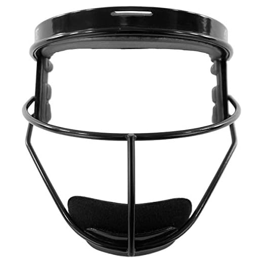 RIP-IT Defense Softball Fielder's Mask (Black, Adult)
