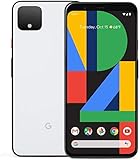 Google Pixel 4 Téléphone portable 64 Go Blanc Clearly White Android 10 (reconditionné)