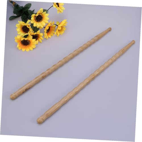 2 baquetas de bambú para percusión antideslizantes miniatura 5