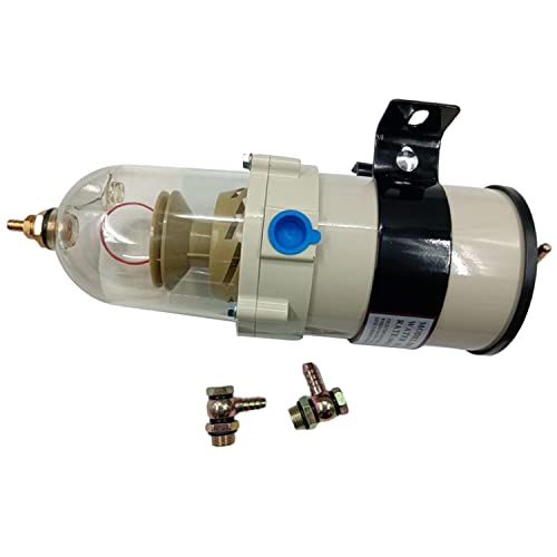 YIHETOP 900 Series Marine Fuel Filter Water Separator Compatible for Racor 900FG 900FH 90GPH
